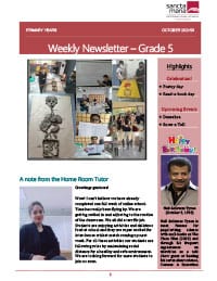 Grade-5–Newsletter-04-08-October-2021